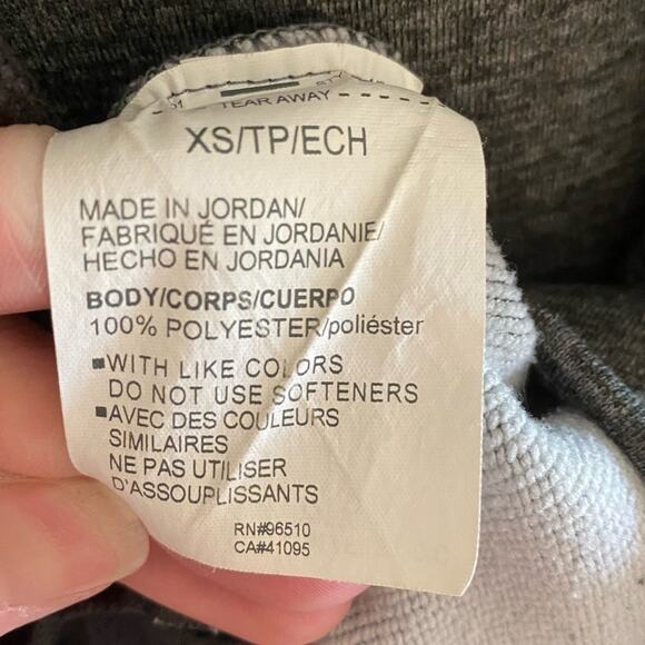 Under Armour Women’s Black Gray High Neck Mesh Pockets Sweatshirt Size XS - Picture 8 of 8